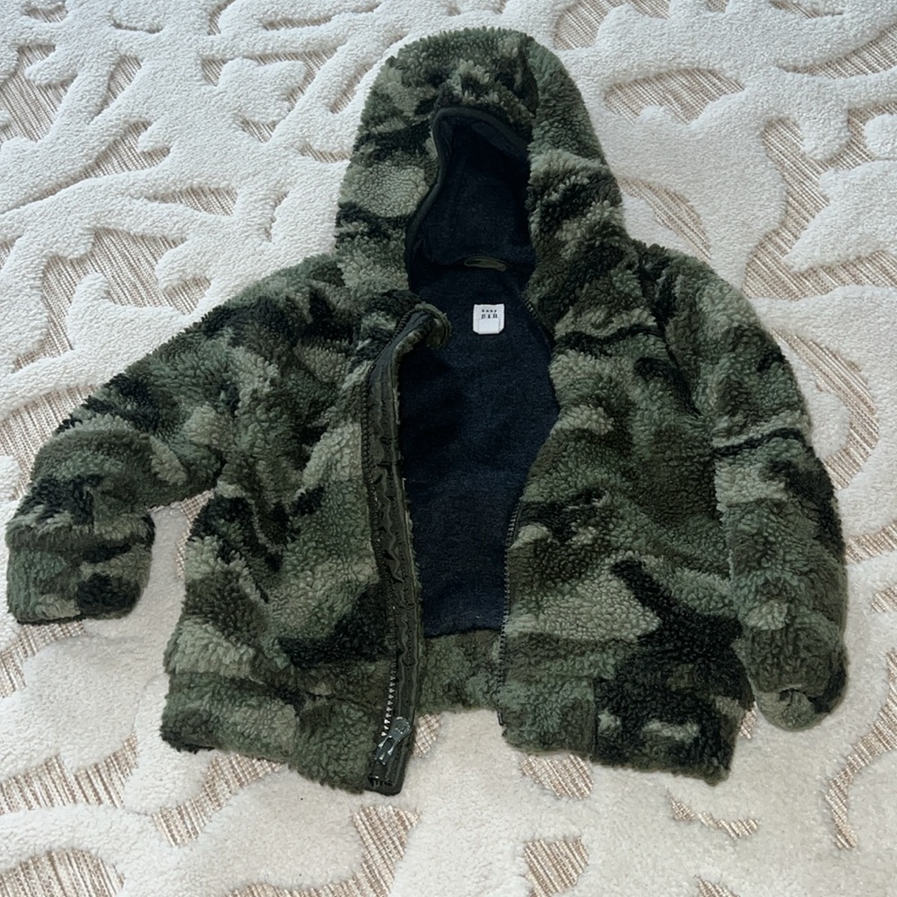 Gap Boys toddler kids coat zip up jacket size 2T